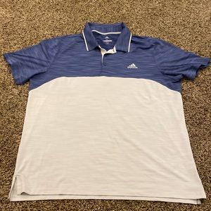 Adidas performance stretchy polo shirt